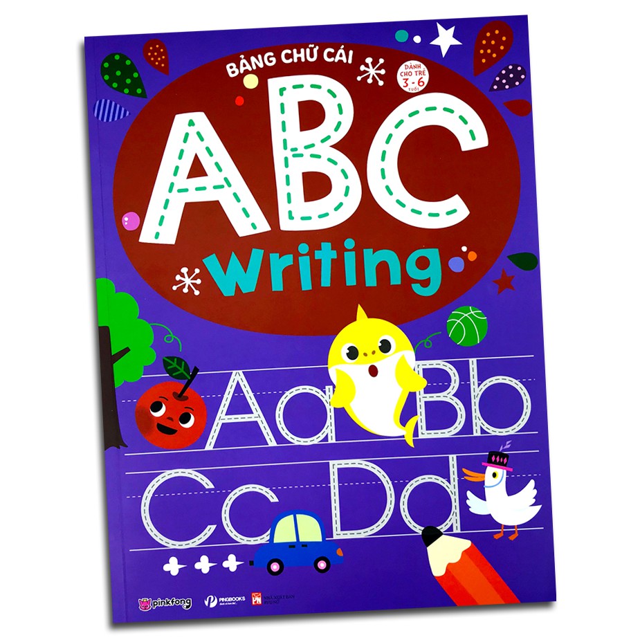 Sách - Bảng Chữ Cái ABC - Writing (Dành cho trẻ 3-6 tuổi)