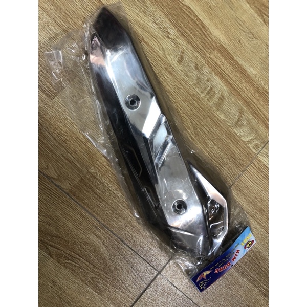 Ốp pô inox cao cấp xe AB Air blade đời mới 2020-2021