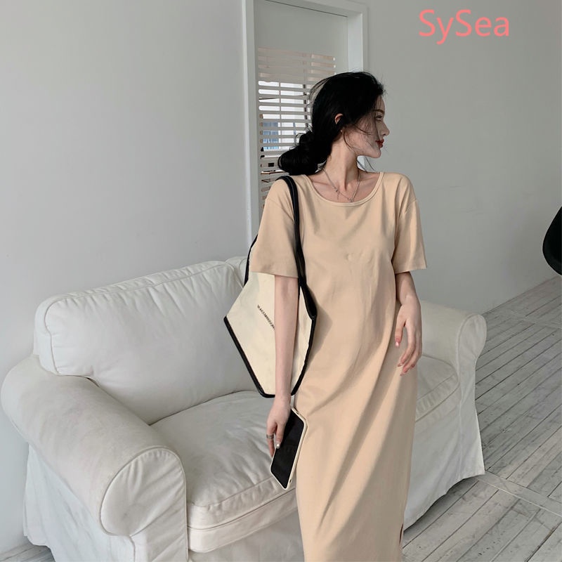 Đầm Hở Lưng size Lớn Thời Trang Mùa Hè Hàn Quốc Dành Cho Nữ