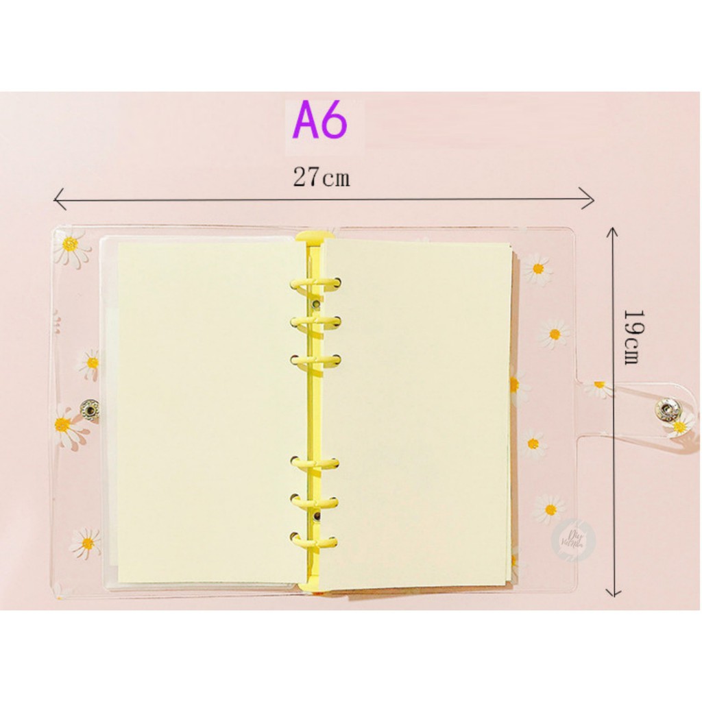 VỎ PLANNER LITTLE DAISY MÀU A5/A6