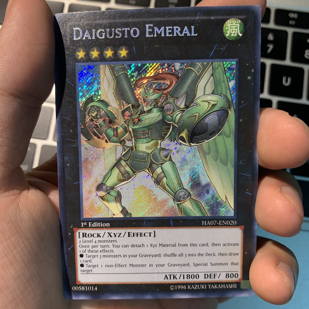 [EN-JP][Thẻ Bài Yugioh Chính Hãng] Daigusto Emeral