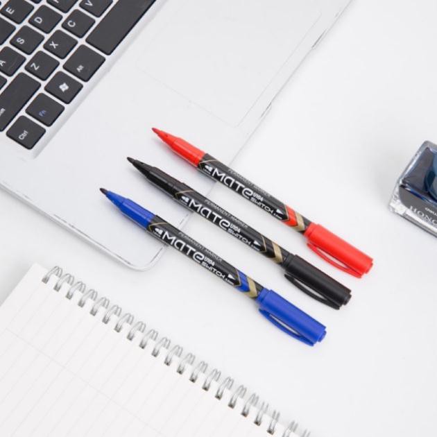 Bút lông dầu  2 đầu không xoá được Deli EU10420 / EU10430 / EU10440 - S555