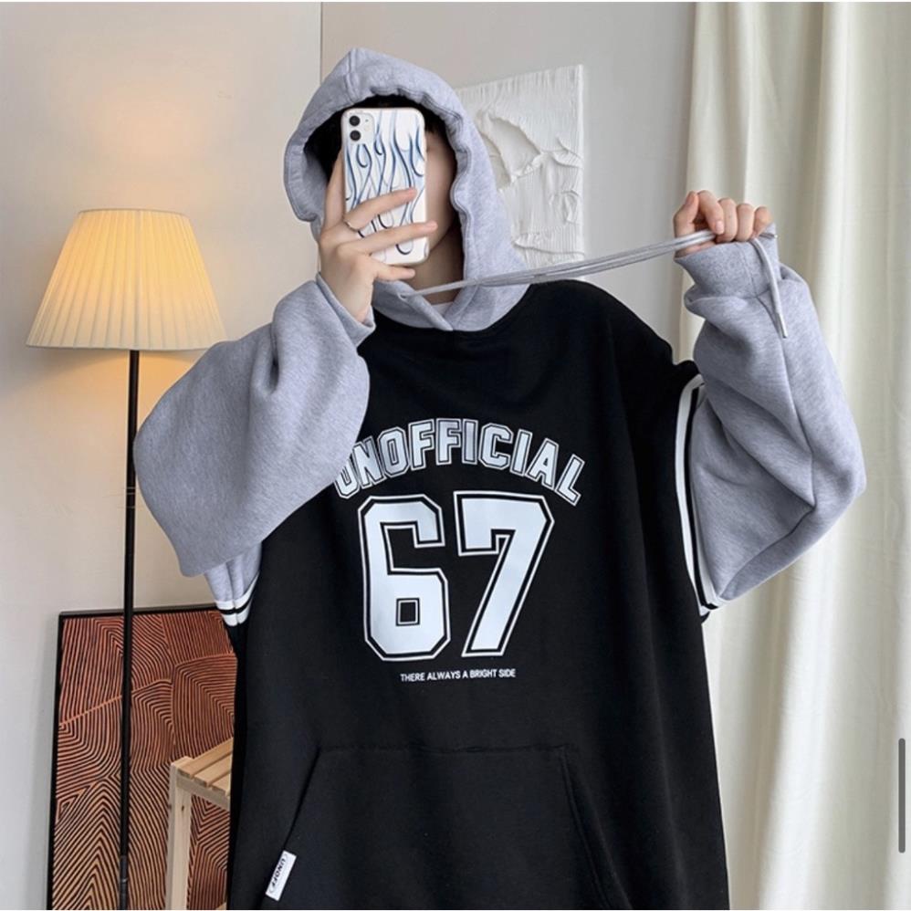[ Mã 12FASHIONSALE1 giảm 10K đơn 50K ] Áo hoodie bóng chày form rộng unisex phong cách ulzzang hàn quốc | BigBuy360 - bigbuy360.vn