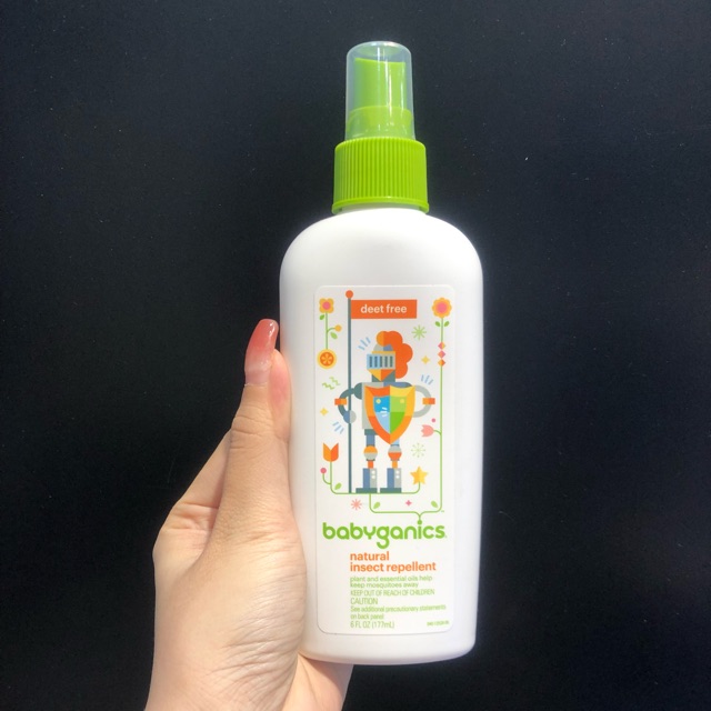 XỊT CHỐNG MUỖI BABYGANICS 100% ORGANIC 177ml