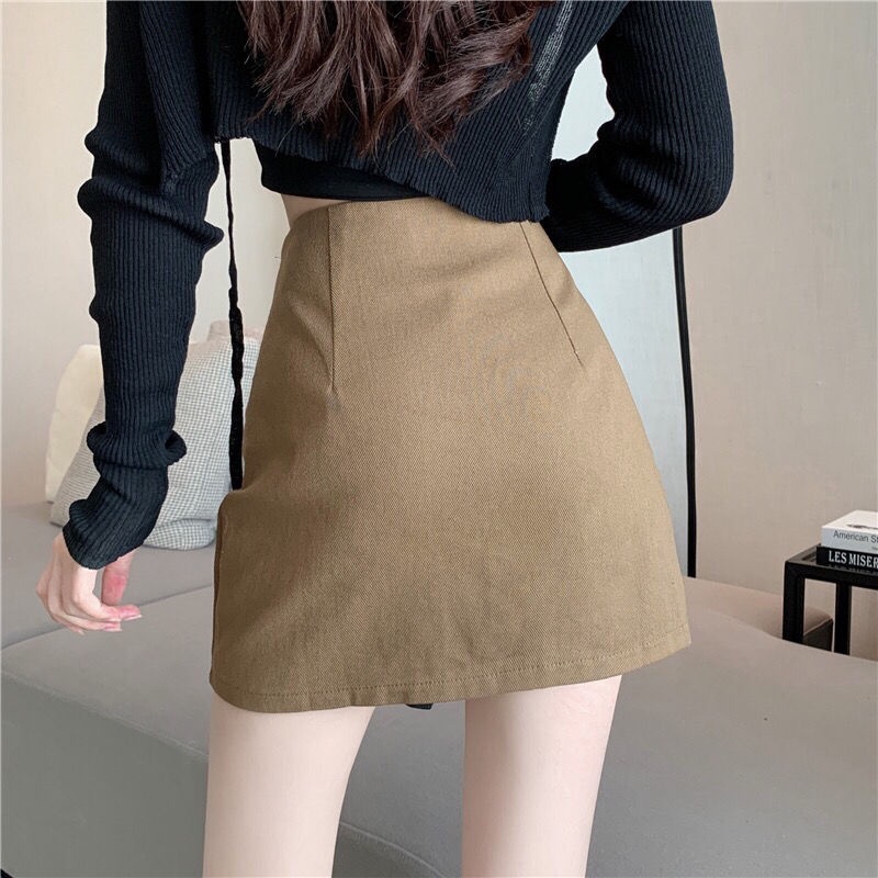 Chân váy chữ A IELGY lưng cao dáng ôm thời trang cho nữ