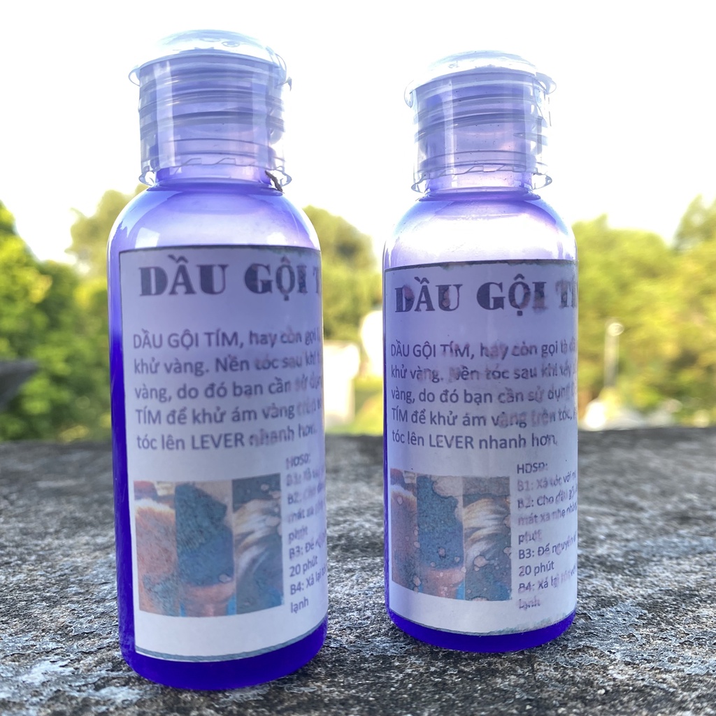 Dầu Gội Khử Vàng - Dầu Gội Tím Fanola No Yellow | lên những màu khói sáng