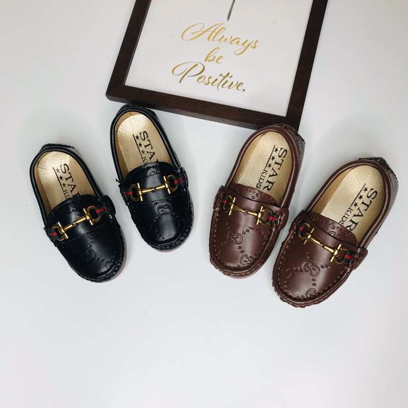 Giày lười trẻ em nam