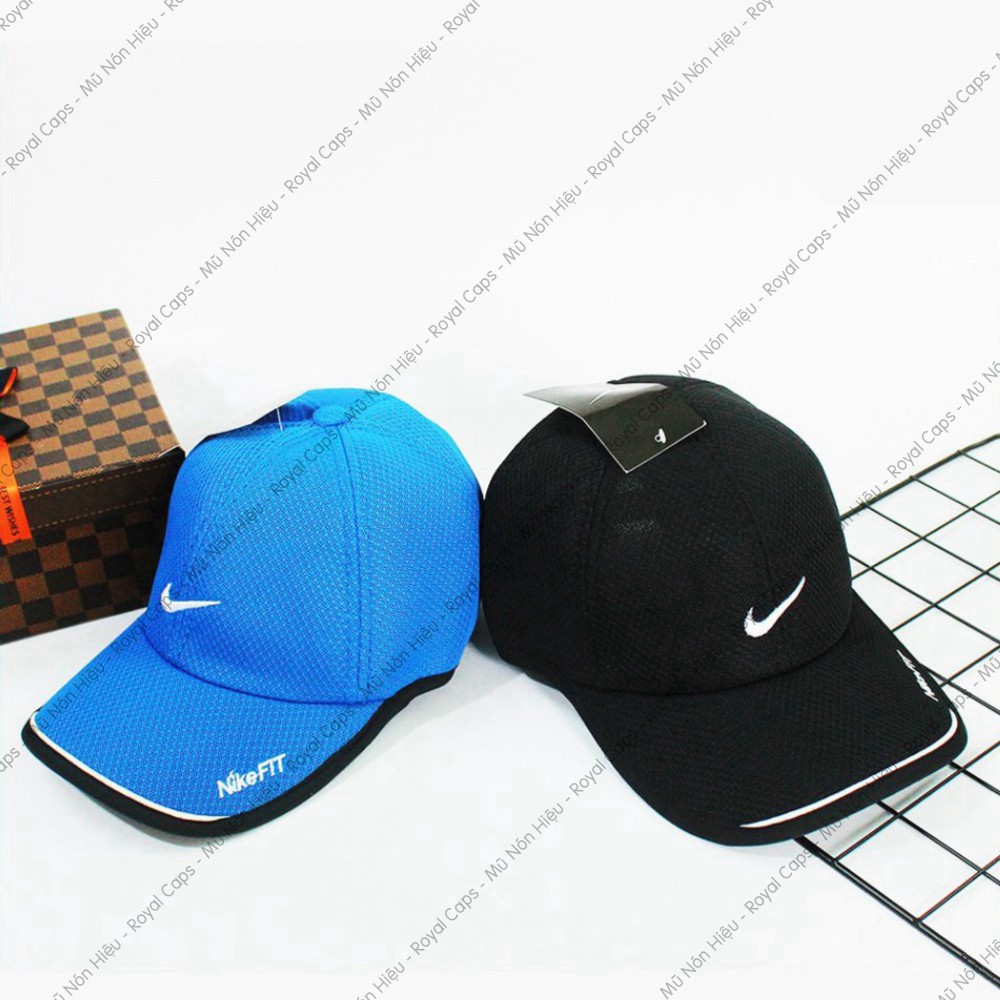 Mũ Lưỡi Trai Nón Lưỡi Trai Nam Nữ Thể Thao NK Vải Poly Nike - Royal Caps