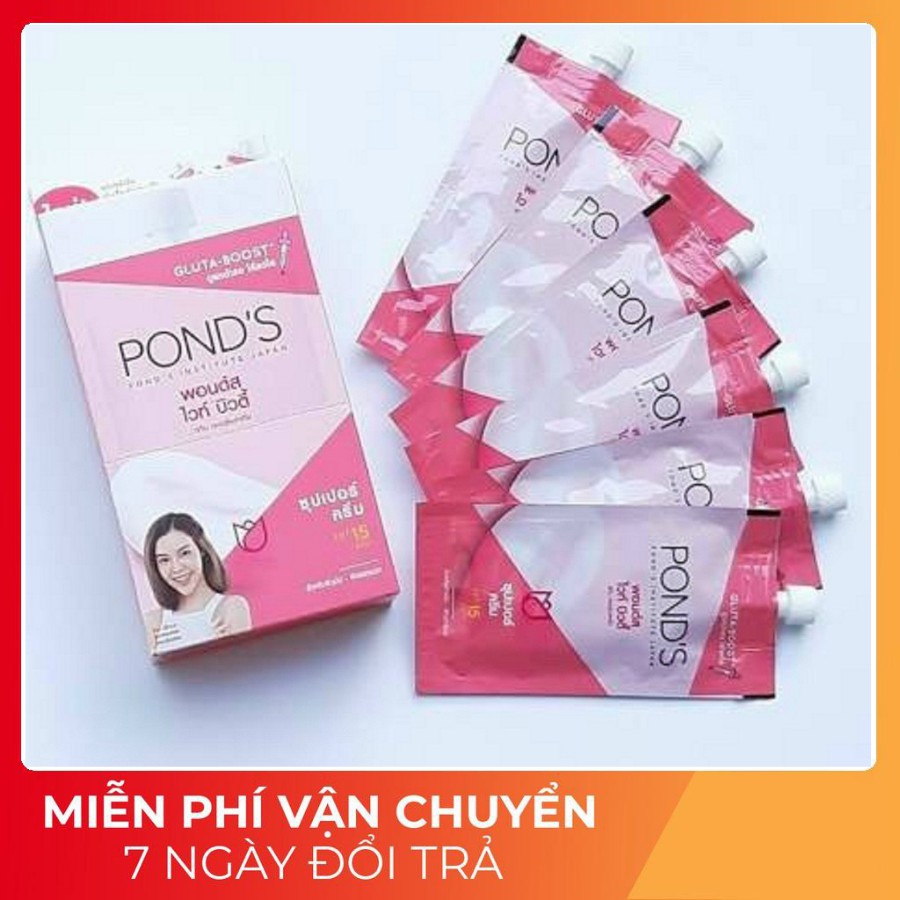 Kem dưỡng da Pond's nâng tone mờ thâm nám 1 HỘP 6 GÓI (7gr/gói)