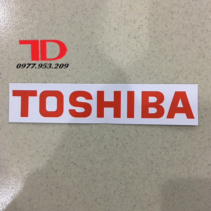 TEM MÁY LẠNH TOSHIBA TRẮNG