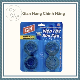 Viên tẩy bồn cầu gift 4 viên