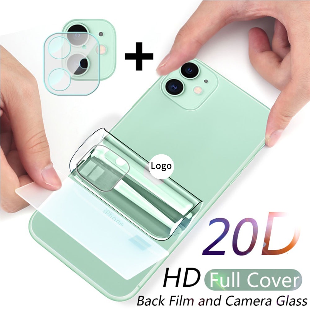 Kính cường lực 20D bảo vệ camera sau thích hợp cho iPhone 11 Pro XR XS Max X 7 8 Plus