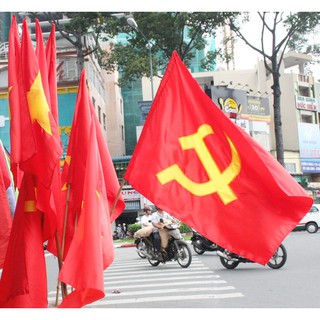 Cờ tổ quốc 70cm x 1m05