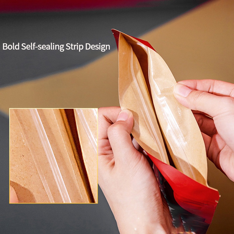 Túi zip đựng bánh quy cho năm mới 2022 chất lượng cao