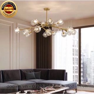 Đèn Chùm Decor 15 Bóng Phale Đèn Decor Phòng Khách