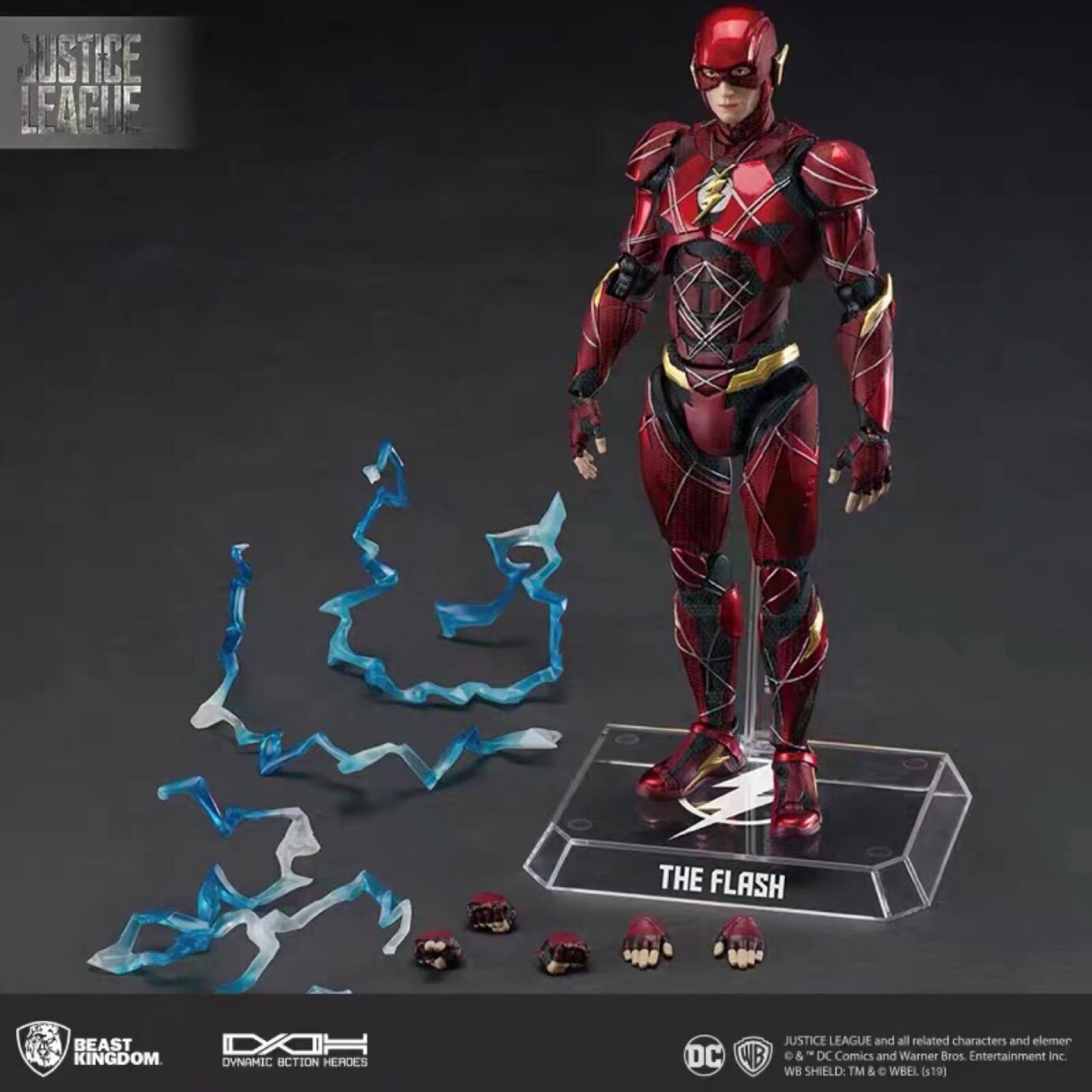 DC JUSTICE LEAGUE Mô Hình Nhân Vật The Flash Chân Thật