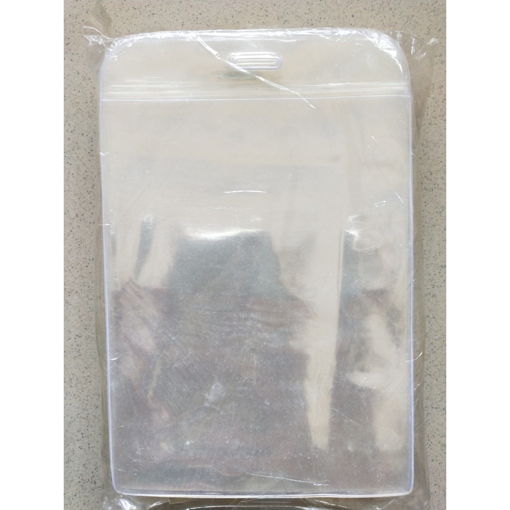 Xấp 100 cái Bảng tên dẻo 3 lỗ (8x10)