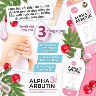 Lotion trắng da Alpha arbutin 3plus