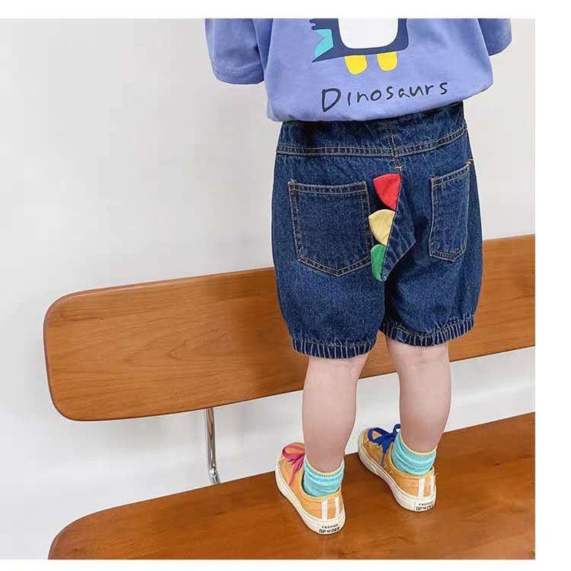 Quần Short Denim Thời Trang Mùa Hè Dành Cho Bé Trai