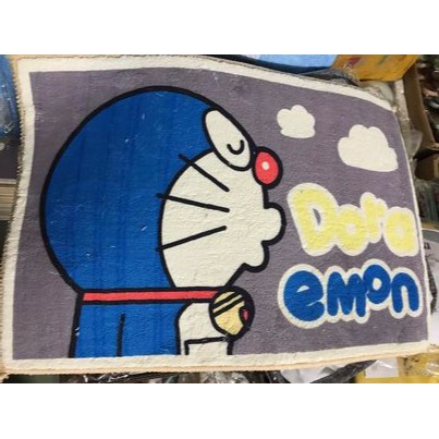 Thảm lông lót sàn Doraemon/ Thảm dặm chân/ Thảm trang trí họa tiết Doraemon