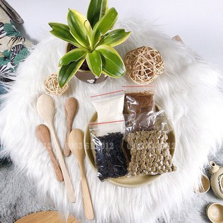 Set trà sữa trân châu đường đen tự pha 200g Set Nguyên Liệu Trà Sữa Pha 4-5 Ly Trà Sữa