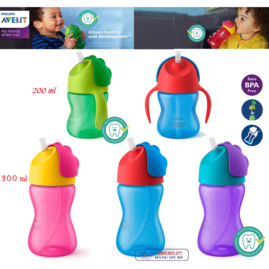 Bình Tập Uống Ống Hút À-ven