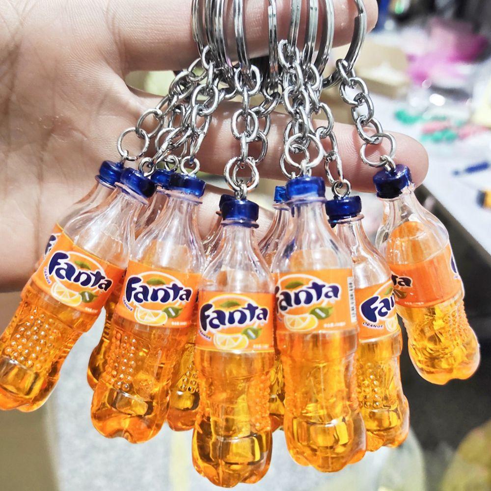 LILYES Móc Khóa Hình Lon Nước Ngọt Thời Trang
