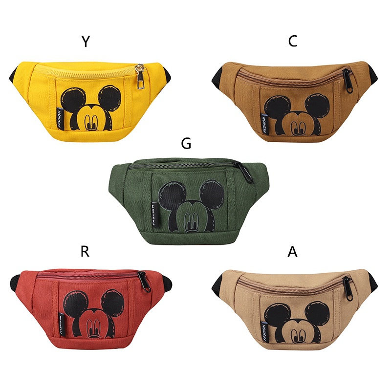 Túi Đeo Chéo Họa Tiết Hoạt Hình Phong Cách Hàn Quốc Dễ Thương Cho Bé Gái