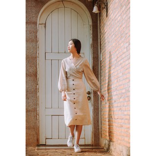 [thelegswork] Airi Top | Áo Crop Cột Vạt