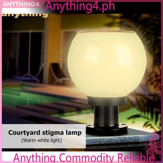 Đèn trụ sân vườn LED năng lượng mặt trời chống thấm nước