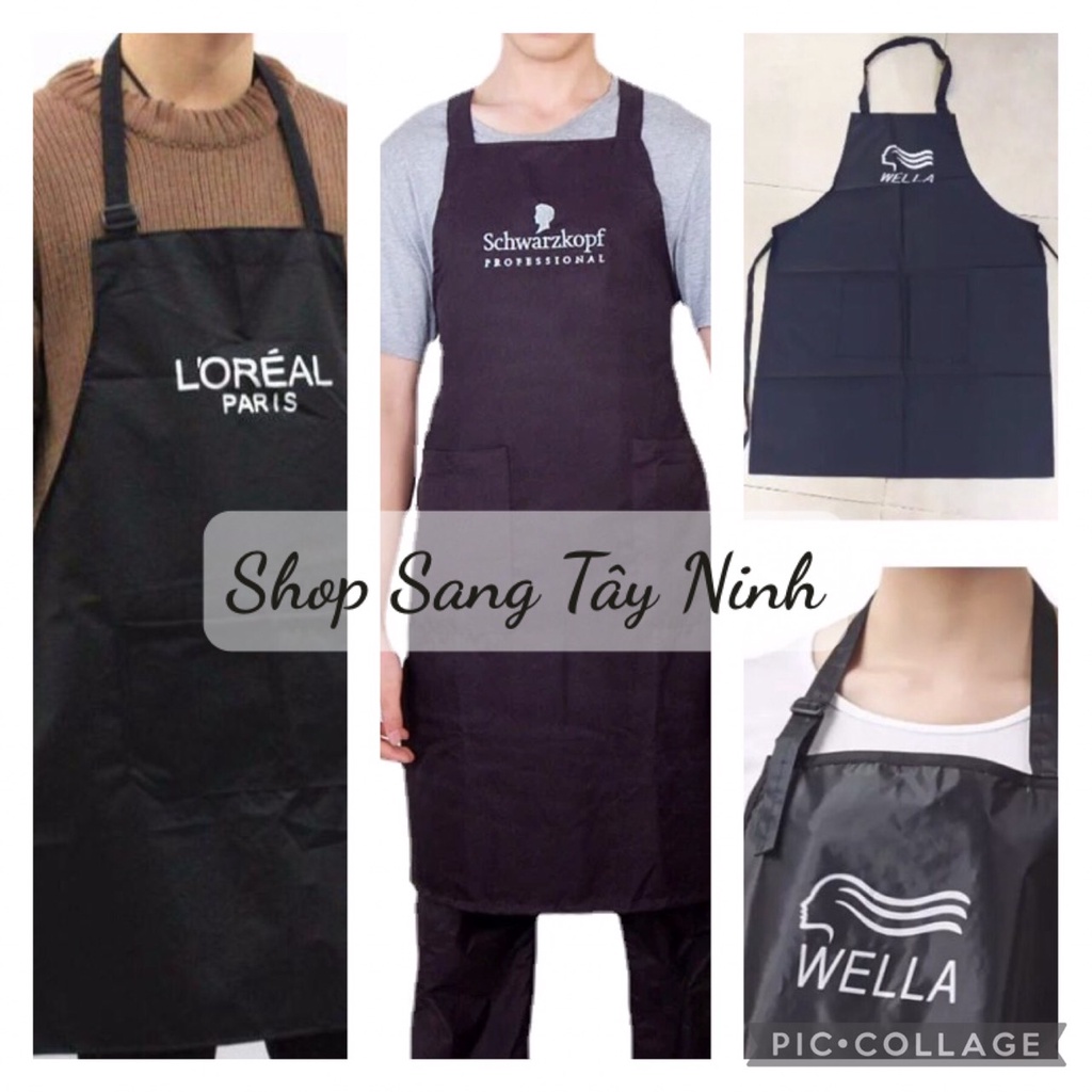 Tạp dề Nhuộm Có Túi Cao Cấp Wella-L'oreal-Schwarzkopf