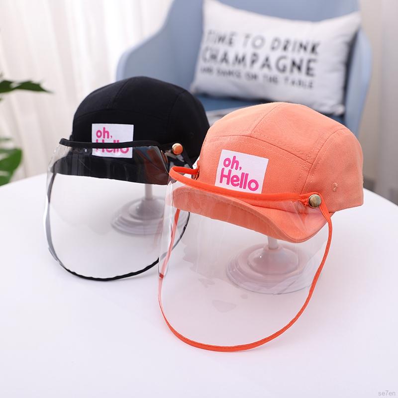 Mũ Lưỡi Trai In Chữ Se7 Cho Bé Từ 1-4 Tuổi