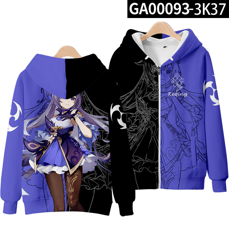 Genshin Impact!! Áo Khoác Tay Dài Có Nón Thời Trang Trẻ Trung | BigBuy360 - bigbuy360.vn