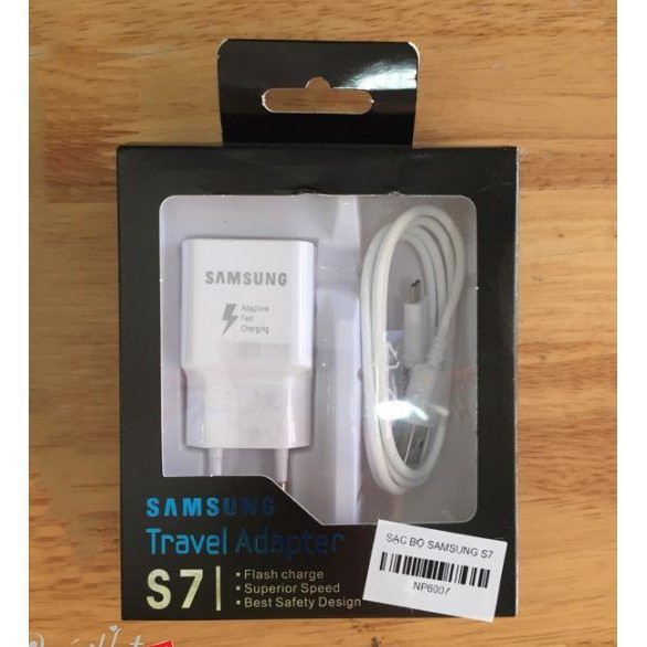[CHÍNH HÃNG] Bộ Sạc Chính Hãng Samsung Galaxy S6/ S7 Note 4/5 Micro USB