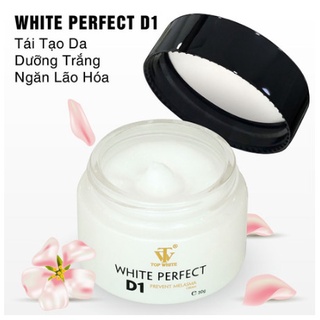 Kem giúp tái tạo da, làm mờ vết nám, tàn nhang, dưỡng trắng da Top White – White Perfect D1