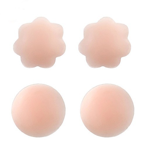 Dán Ngực, Miếng Dán Ngực Silicon, Dán Ti Bằng Giấy Nhẹ Mềm Mịn Tái Sử Dụng Nhiều Lần.