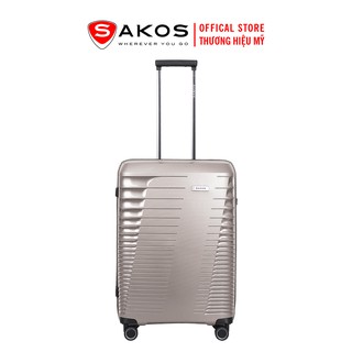 Vali nhựa du lịch SAKOS RAZOR - Z26 (Size Trung 66cm / 24inch TSA)