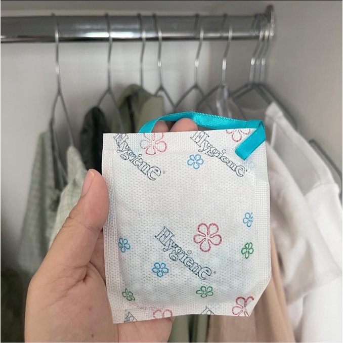 Túi thơm Hygiene Thái Lan hương hoa lan tỏa trong thời gian 3- 12 tuần dài nhiều hương lựa chọn - Gói 8g