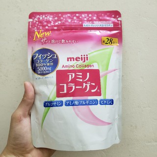 bột amino Collagen Meiji nhật bản