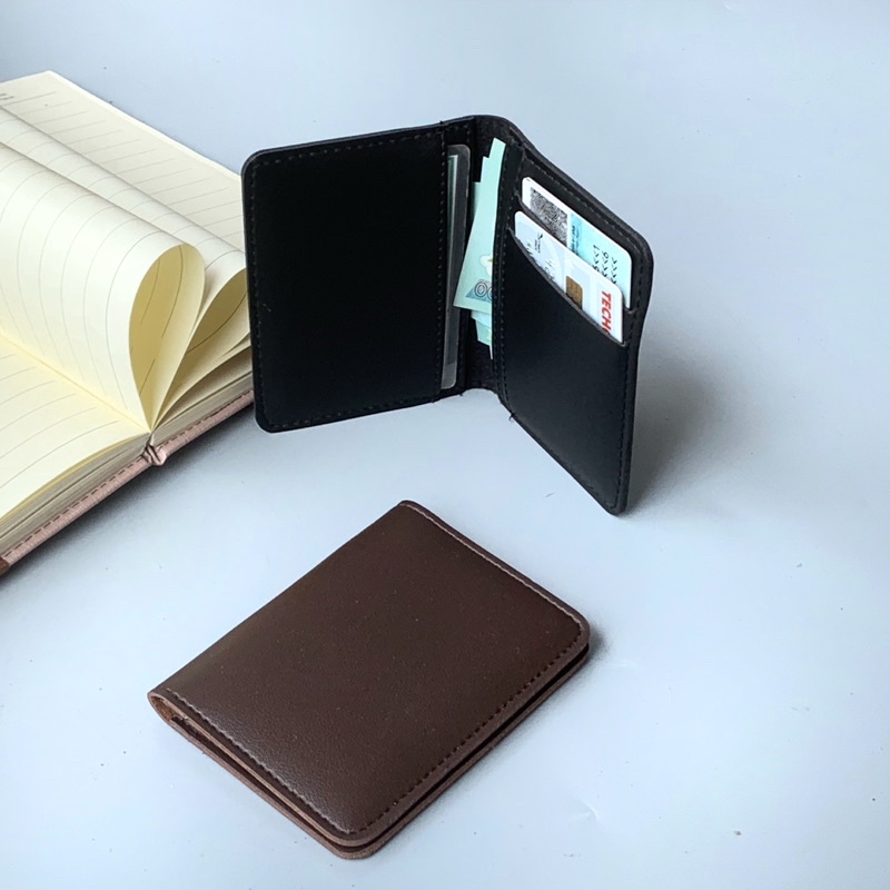 Ví Nam Mini Nhỏ Gọn Bóp Da Nam Cao Cấp Nhiều Ngăn Cầm Tay Đựng Tiền Thẻ ATM Dáng Đứng Giá Rẻ VMN.M