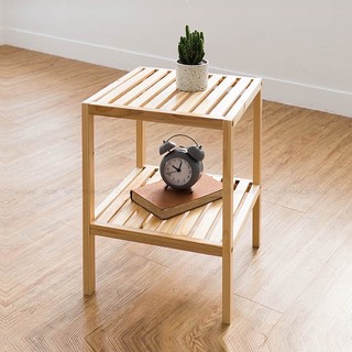 KỆ ĐẦU GIƯỜNG 2 TẦNG GỖ THÔNG TỰ NHIÊN - THÁO LẮP TIỆN LỢI