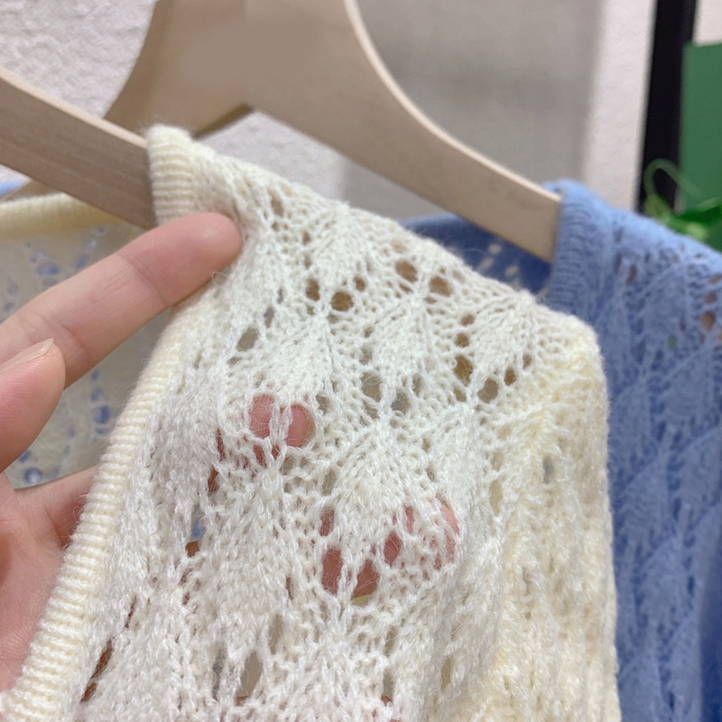 Áo Croptop Dệt Kim Dáng Ôm Thời Trang Mùa Hè Cá Tính