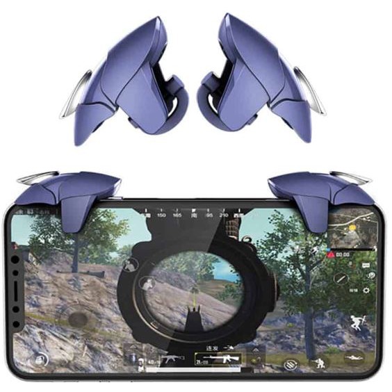 Combo 2 nút bắn PUBG blue shark bản mới | BigBuy360 - bigbuy360.vn