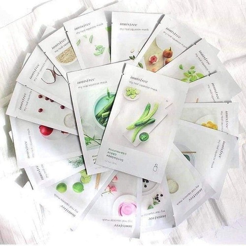 [Chính hãng] Mặt nạ giấy Innisfree My Real Squeeze Mask (Best Seller 2017)