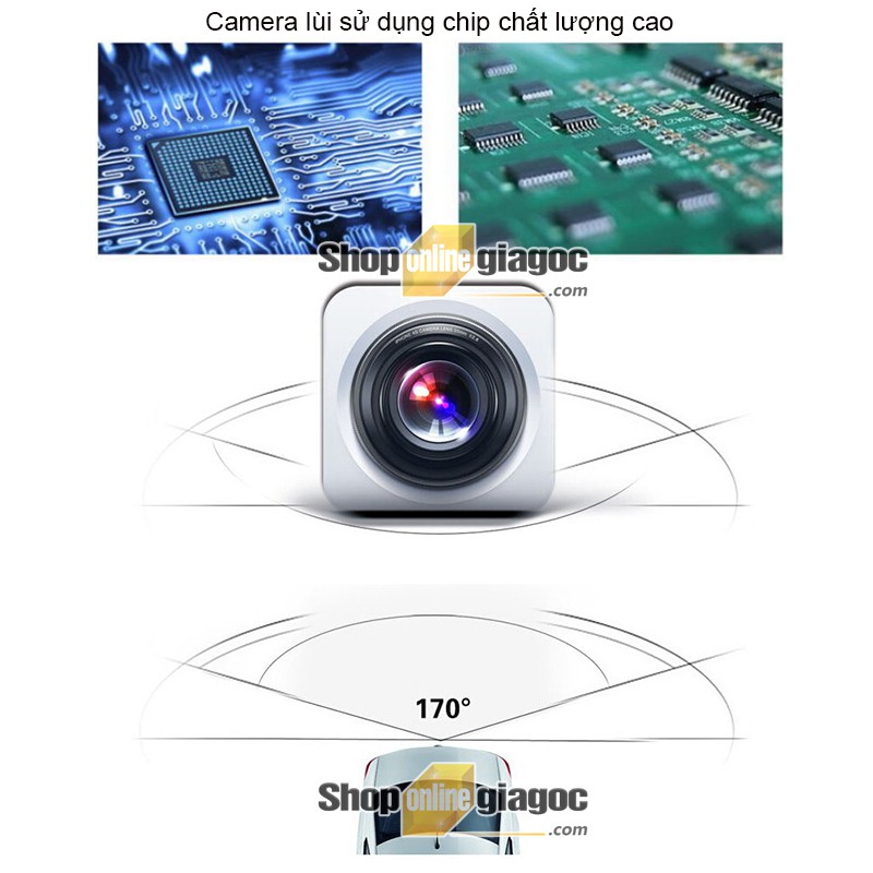 [HN] Camera Lùi Chống Nước Gắn Xe Tải 12-24V Cổng AV/GX12 4P | BigBuy360 - bigbuy360.vn