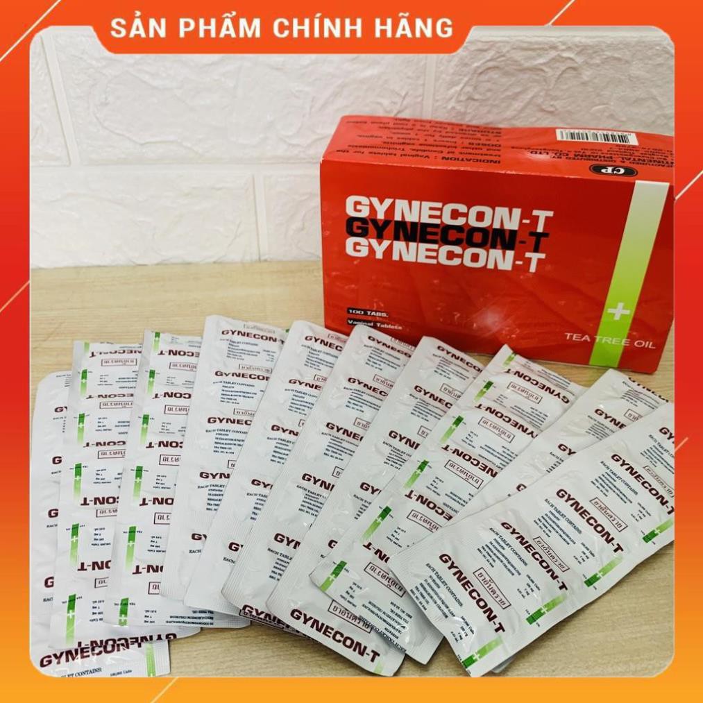 [CHỈ BÁN CHÍNH HÃNG] GYNECON-T trà xanh Thái Lan - 1 vỉ 5 viên