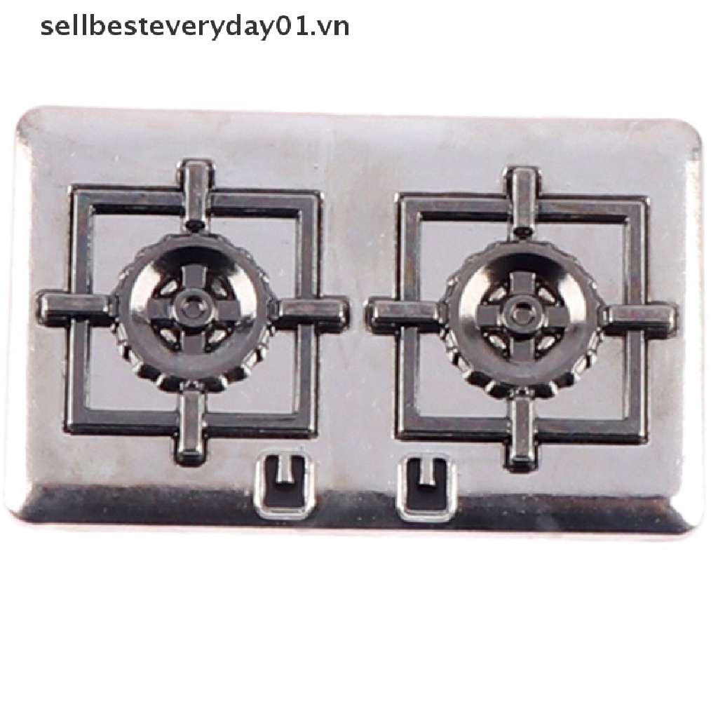 1 Bộ Bếp Ga Đồ Chơi Búp Bê Cỡ 1 / 12