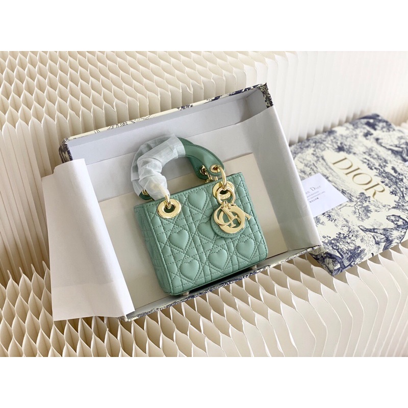 Túi xách đeo chéo size nhỏ siêu xinh thương hiệu Dior CD da thật cao cấp nhiều màu