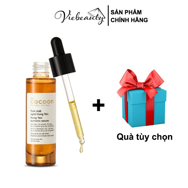 Tinh Chất Nghệ Hưng Yên Cocoon Giảm Thâm Làm Sáng Da 30ml - Viebeauty