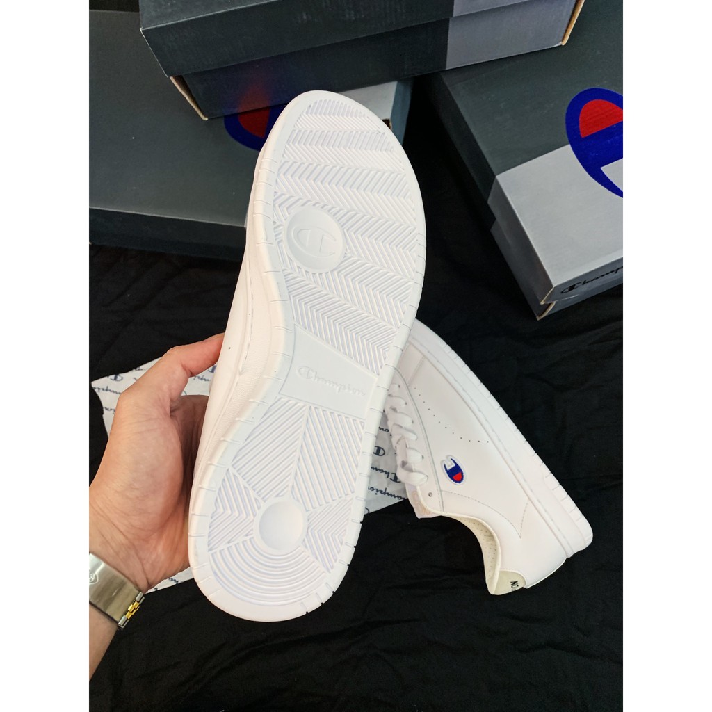 Giày nam nữ Champion da cao cấp nhẹ bền êm thời trang